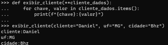 exemplo kwargs parametro dos clientes